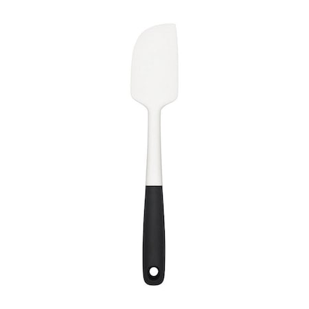 Oxo Turner/Spatula Good Grips 2-5/16-in W X 12-1/2-in L Black Silicone Black 11280100